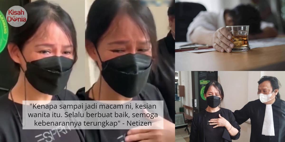 Marah Suami Balik 'Lalok' Minuman Keras, Wanita Nangis Mengeluh Bakal Dipenjara 18