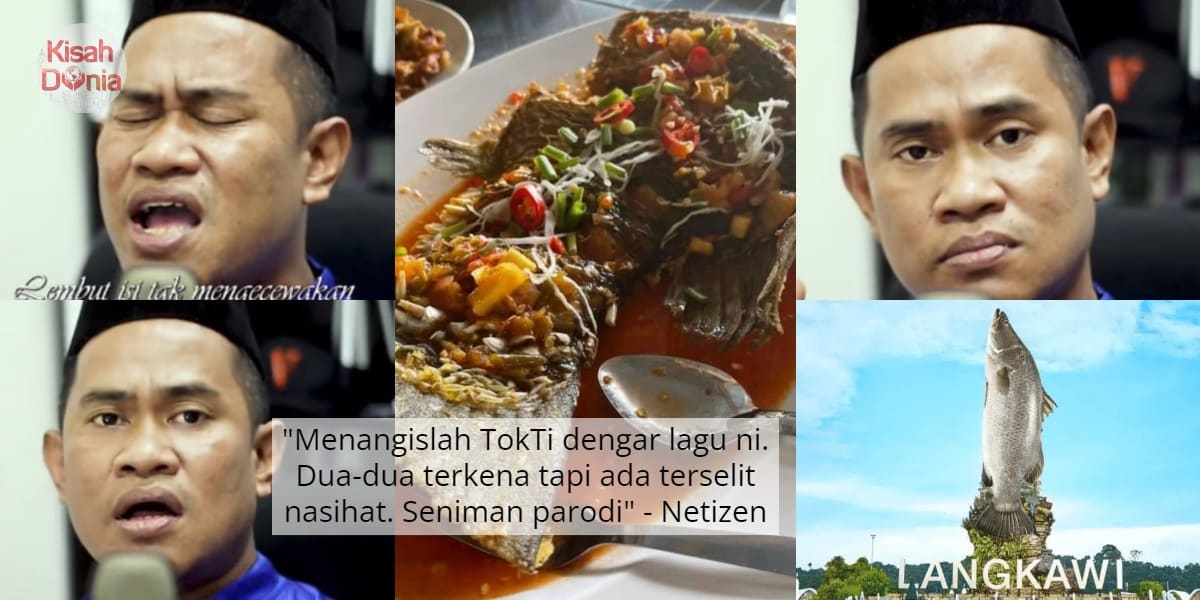 [VIDEO] Parodi Masuk Air, Lelaki Ini Ubah Lagu TokTi Jadi Isu 'Siakap Langkawi' 9