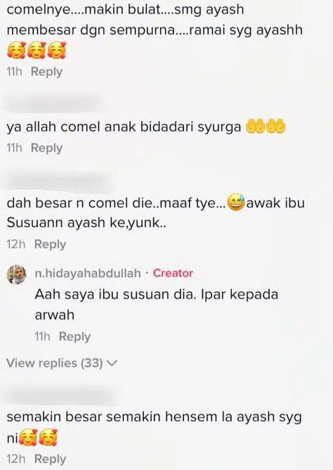 Kekok Bahasakan Diri ‘Ibu’, Rupanya Adik Ipar Sarah Jadi Ibu Susuan Baby Ayash