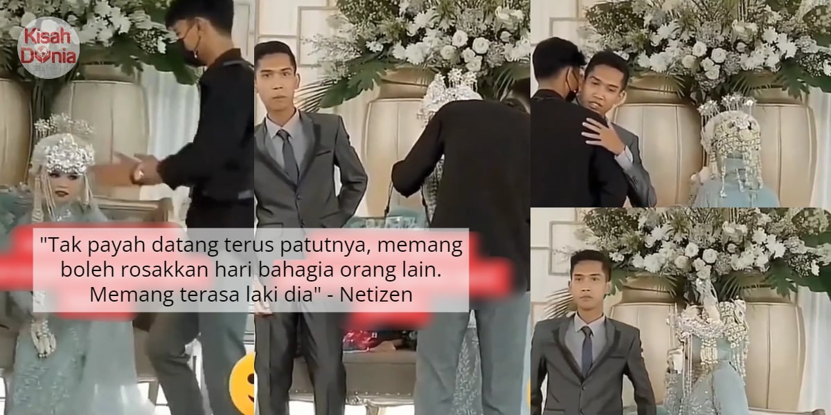 Ex Boyfriend Isteri Datang Majlis Kahwin, Reaksi Pengantin Lelaki Jadi Tumpuan 3