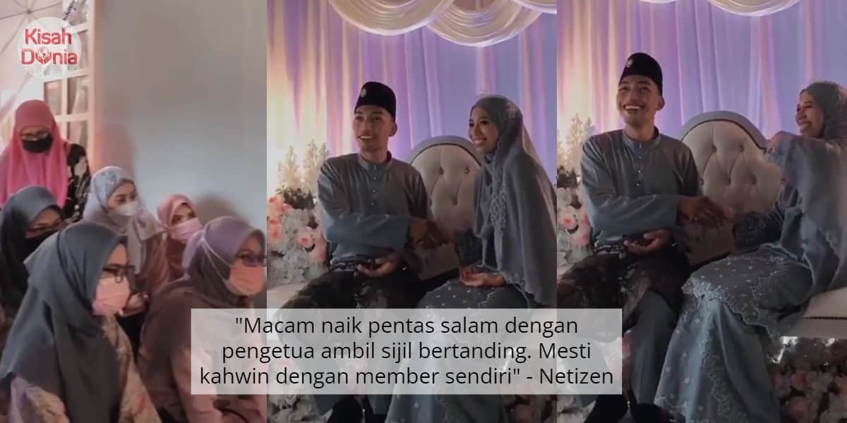 Ex Boyfriend Isteri Datang Majlis Kahwin, Reaksi Pengantin Lelaki Jadi Tumpuan