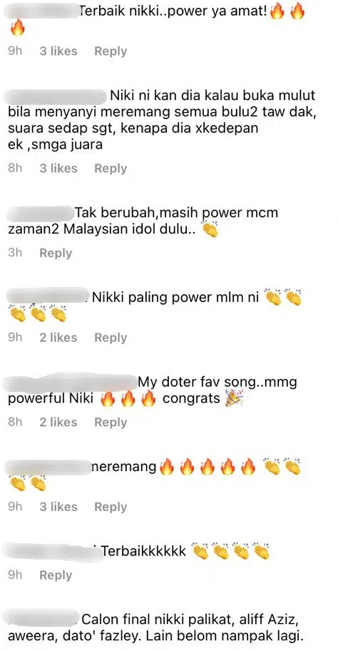 Buka Mulut Terus Meremang, Nyanyian Nikki Palikat Siap Terima Standing Ovation