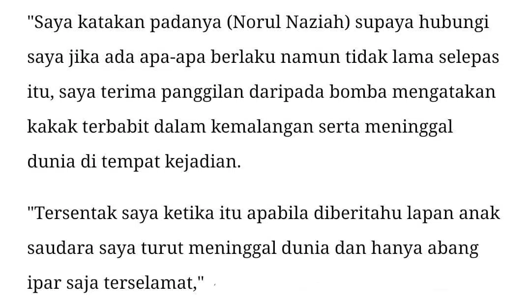 Suami Sugul Isteri & 8 Anak Ajal, Rupanya Seminggu Lepas Ada Tanya Benda Pelik