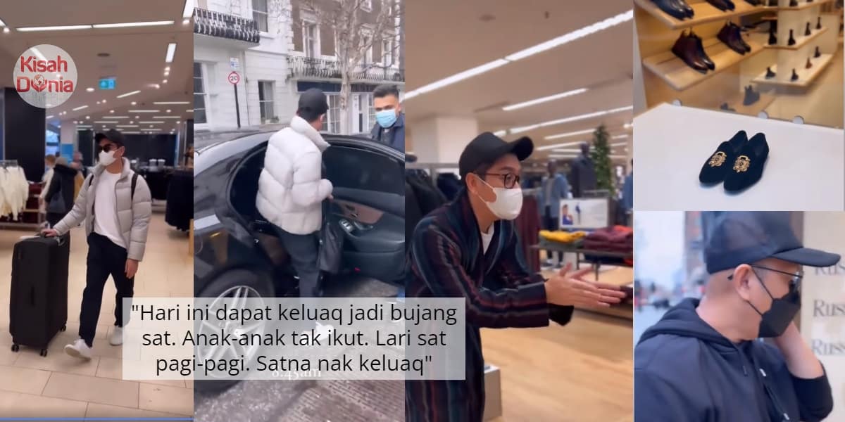 'Bernafsu' Shopping Tanpa Bawa Anak, Lawak Bila Datuk Rizalman Minta Diazankan 6