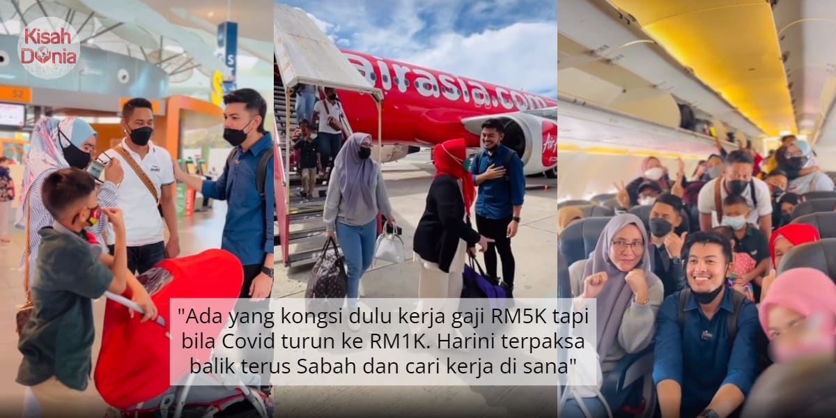 Hafiz Taja Ratusan Tiket Flight Ke Sabah Sarawak, Menangis 7 Tahun Tak Balik 2