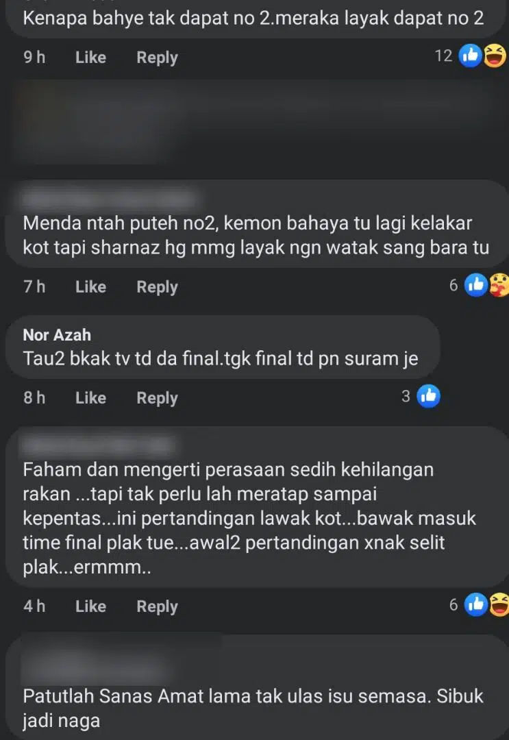 Sharnaaz Akui Tak Suka Bahye Sekadar Raih Nombor 4-“Mereka Patut Di Atas Lagi”