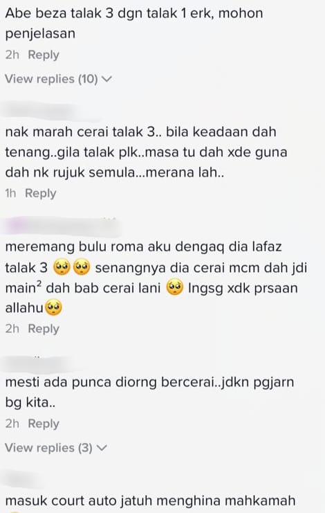 ayat yang boleh jatuh talak