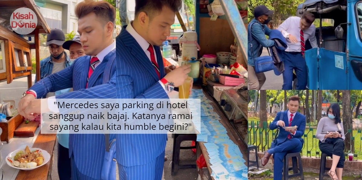 Belajar Jadi Humble Di Indonesia, Iqbal Zulkefli Hanya Makan Warung Tepi Jalan 10