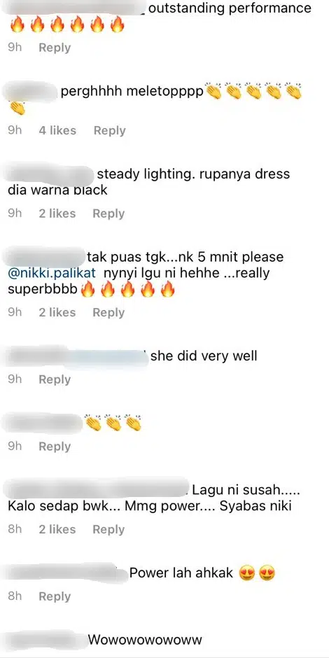 Buka Mulut Terus Meremang, Nyanyian Nikki Palikat Siap Terima Standing Ovation