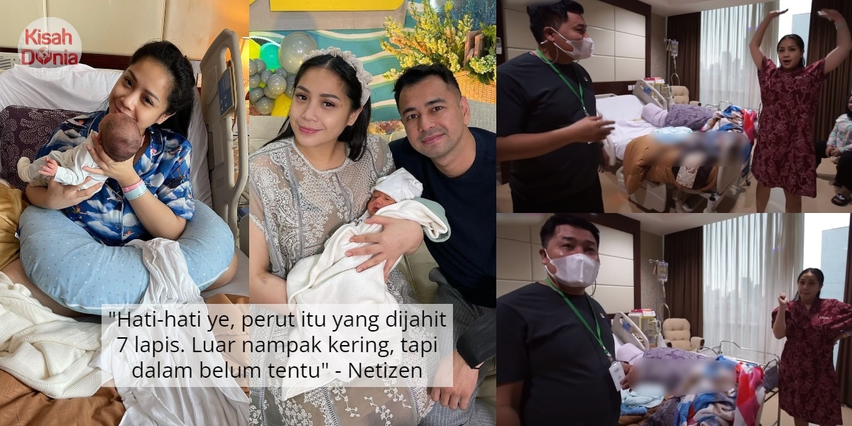 Pinggul Kecil Bayi Sukar Lahir, 2 Jam Lepas Czer Isteri Raffi Sudah Boleh Duduk 1
