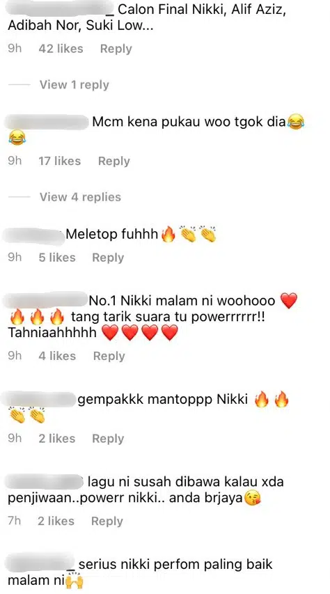 Buka Mulut Terus Meremang, Nyanyian Nikki Palikat Siap Terima Standing Ovation