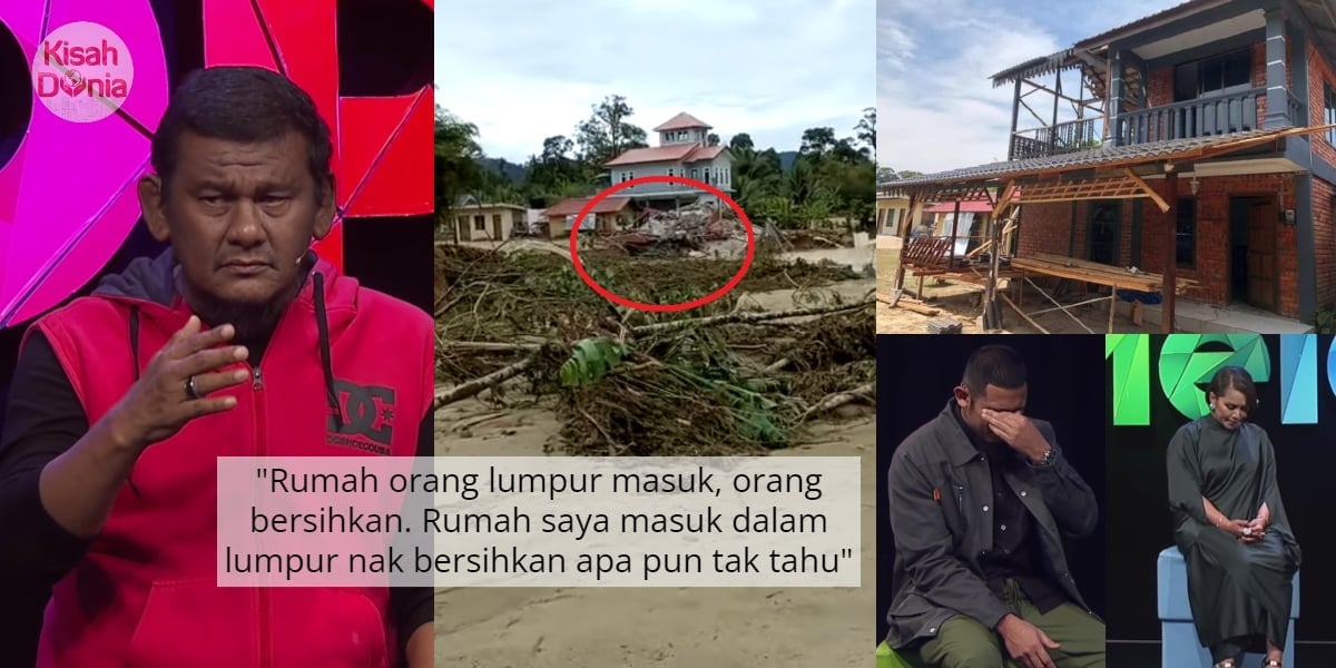 Ebby Yus Ketawa Dedahkan Detik Rumah 'Disapu' Banjir, Nabil & Kak Lina Menangis 1