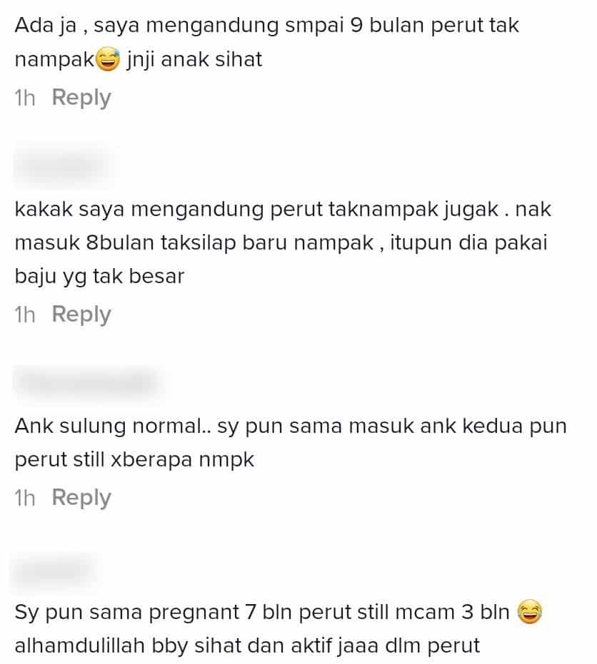 Muat Berseluar Jeans, Ibu Muda Tenang Dikecam Perut Kempis Saat Hamil 7 Bulan