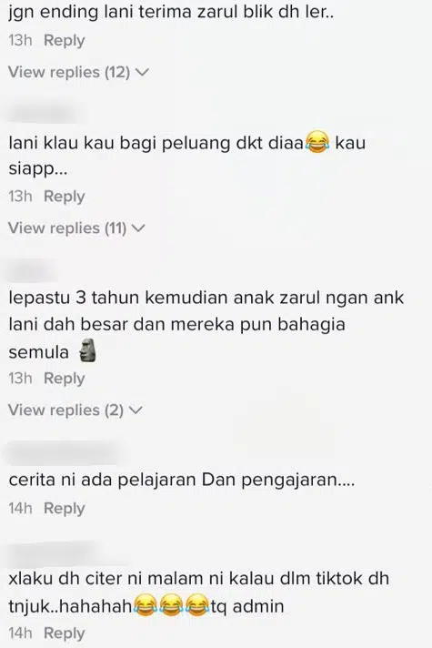 Menyesal Lepas Tahu Perangai Jahat Lana, Netizen Harap Lani Jangan Terima Zarul