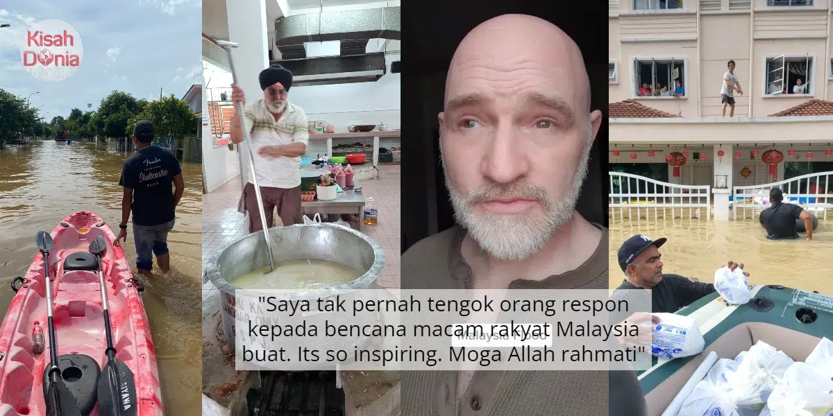 Orang Luar Ucap Subhanallah, Kagum Lihat Rakyat Malaysia Bersatu Hadapi Banjir 54