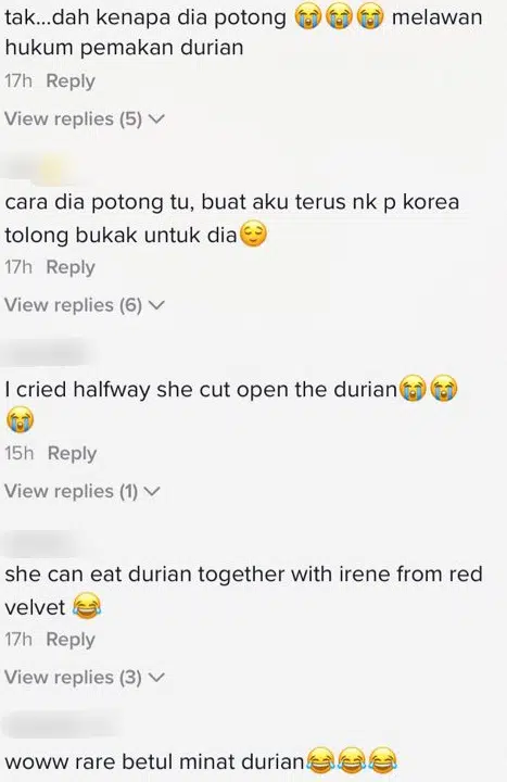 Pelakon Korea Mengaku 'Hantu Durian', Netizen Malaysia Gelak Tengok Cara Potong 4