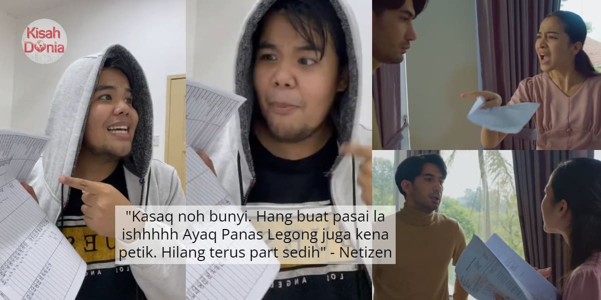 "Lydia Sapa Pak Hang"-Lelaki Jiwai Watak Parodikan Layangan Putus Versi Kodiang 8