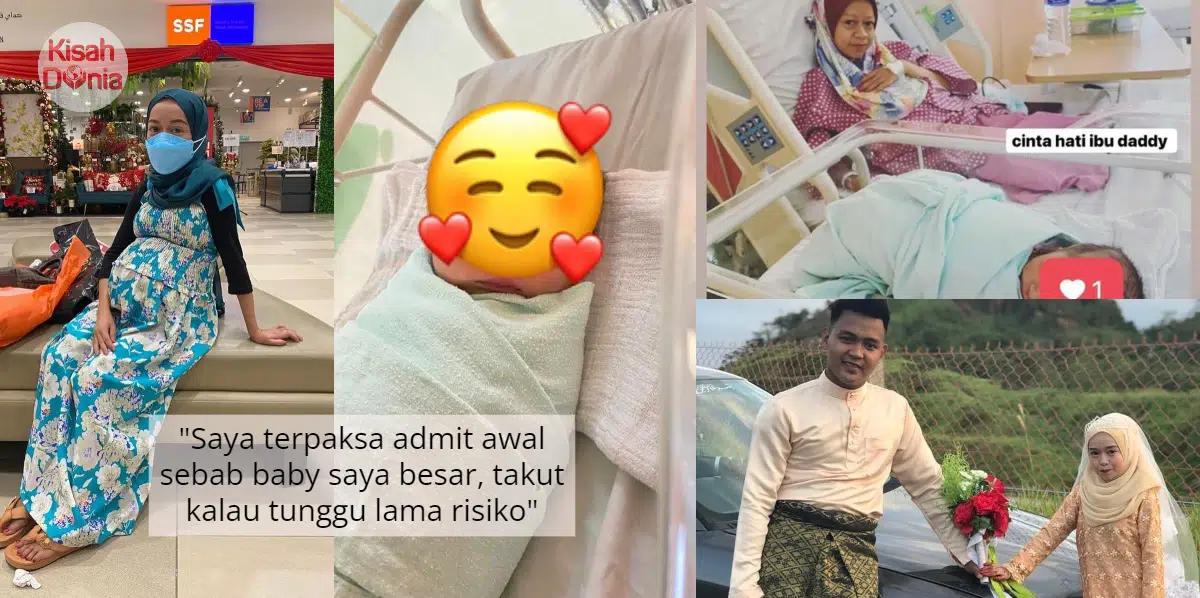 Selamat Bersalin Bayi Lelaki 2.35KG, Wanita Genit Tak Sabar Discaj Rindu Suami 47