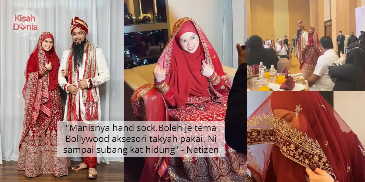 [VIDEO] Tak Over, Imej Sopan Heliza Di Resepsi Bertemakan Bollywood Raih Pujian 19