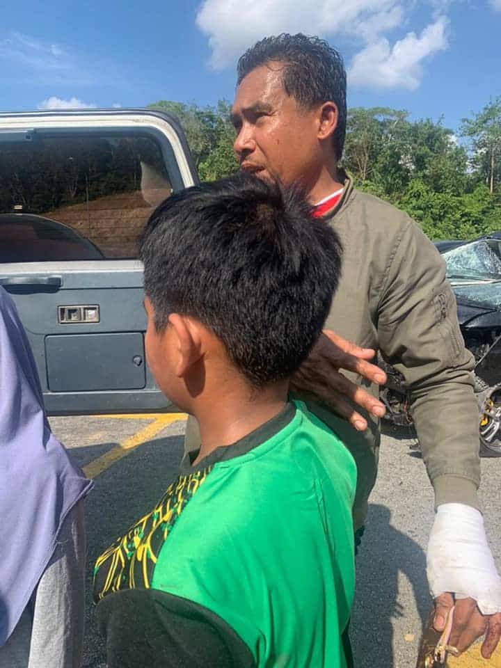 Ibu & 3 Anak Ajal Angkara Pemandu Lalok, Saksi Menggigil Lihat Nahas Depan Mata 4