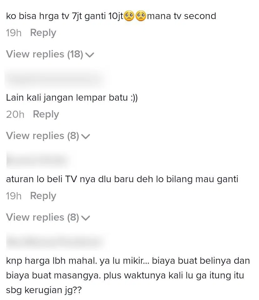 Lepas Stress Di Vila & Lempar Batu Hingga TV Pecah, Tetamu Kesal Diminta Ganti