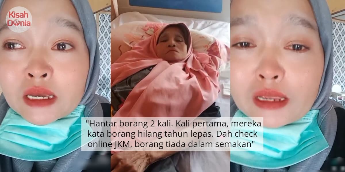 Wanita Nangis 2 Tahun Payah Mohon Bantuan Zakat Ibu OKU, Netizen Dedah Hal Sama 1
