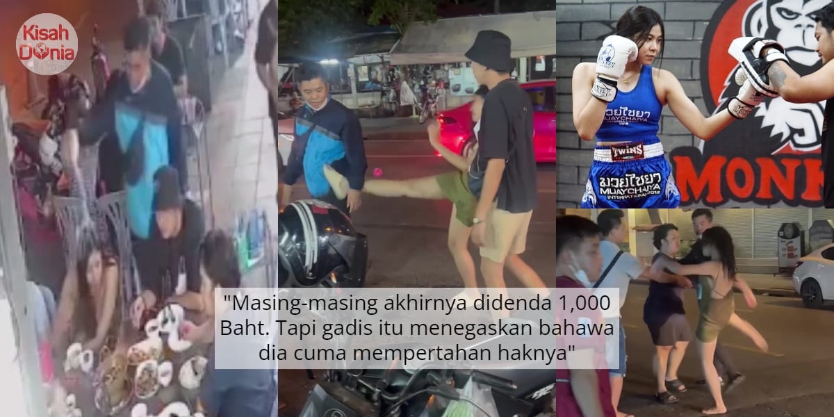Simbah Air Kerana Pelawaan Ditolak, Lelaki Terima Padah Kacau Peninju Muay Thai 2