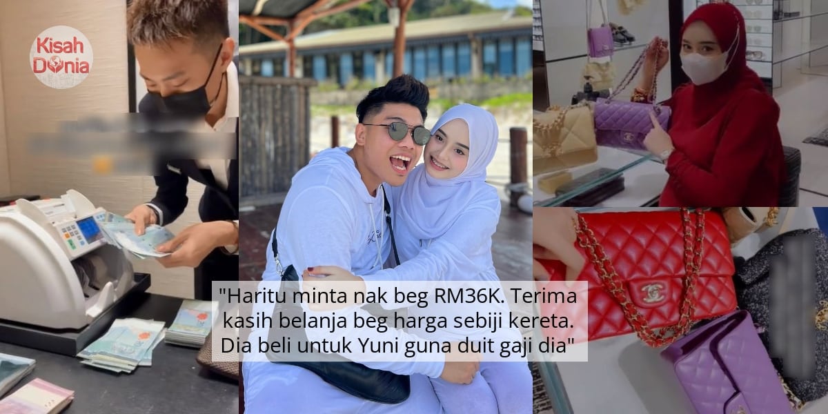 Adik Ipar Iqbal Bakal Bersalin, Bahagia Suami Bagi Reward Belikan Beg RM36,000 10