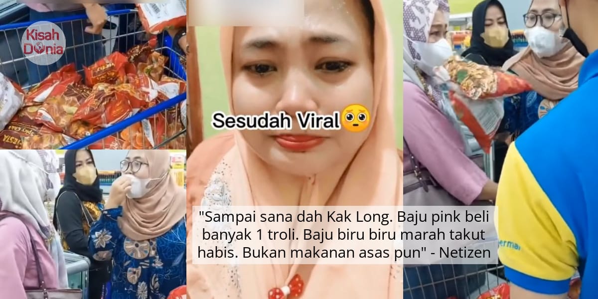 Mak-Mak Tengking Berebut Nuget Promosi, Netizen Malaysia Gurau Panggil Kak Long 5