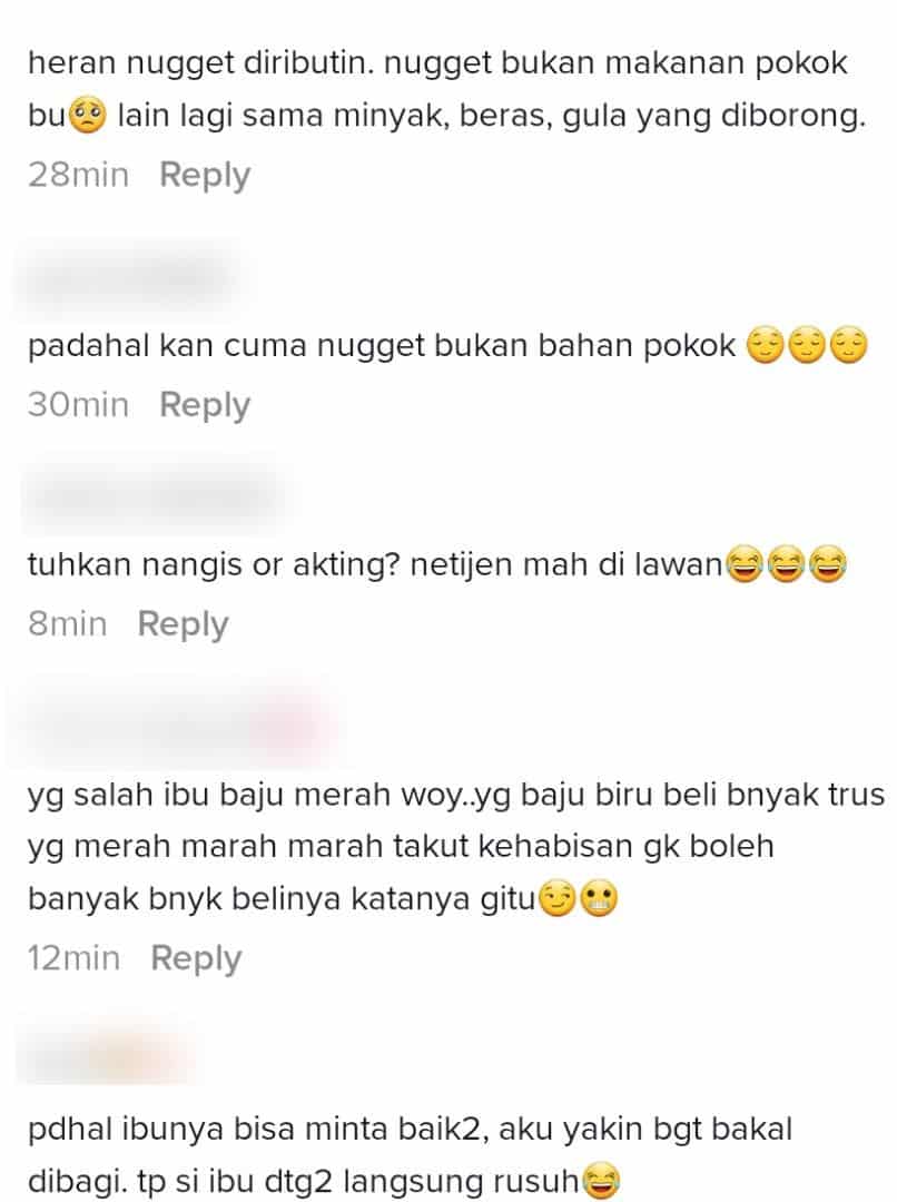 Mak-Mak Tengking Berebut Nuget Promosi, Netizen Malaysia Gurau Panggil Kak Long 4