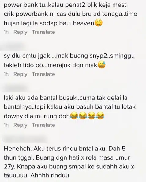 Wanita Santai Layan Jammed Sambil Bau Bantal Busuk, 24 Tahun Simpan Sejak Lahir