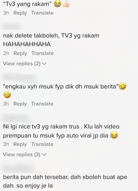 Sakan Amoi Joget TikTok, Sekali Tak Masuk FYP Tapi Kantoi Dalam Berita TV 2