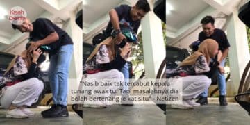 Pernah Viral Amoi Menari Pakai Baju Kebaya, Kali Ini Gempak Heret Mak Sekali