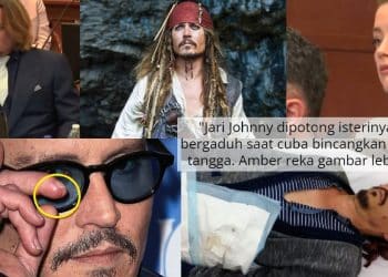 Johnny Depp Dikasari Sebulan Lepas Kahwin, Isteri Buat Muka 'Toya' Di Mahkamah 4