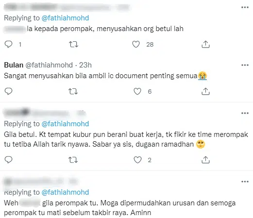 Kereta Dirompak Masa Lawat Pusara, Wanita Sebak Bapa Mentua Trauma Rugi RM8k