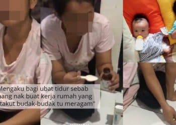 Pelik Anak Selalu Lena Dekat Rumah, Kantoi Bibik Letak Ubat Tidur Dalam Susu 4