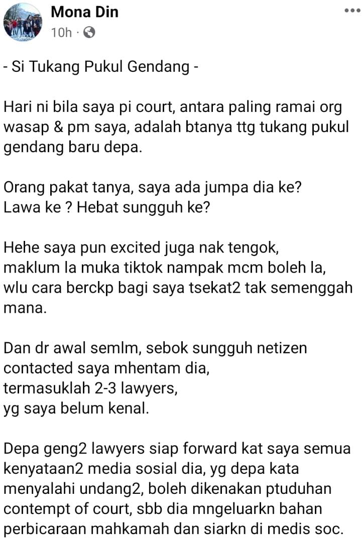 Lepas Sehari Padam Thread Twitter, Peguam Siti Bainun 'Ditegur' Di Mahkamah? 2