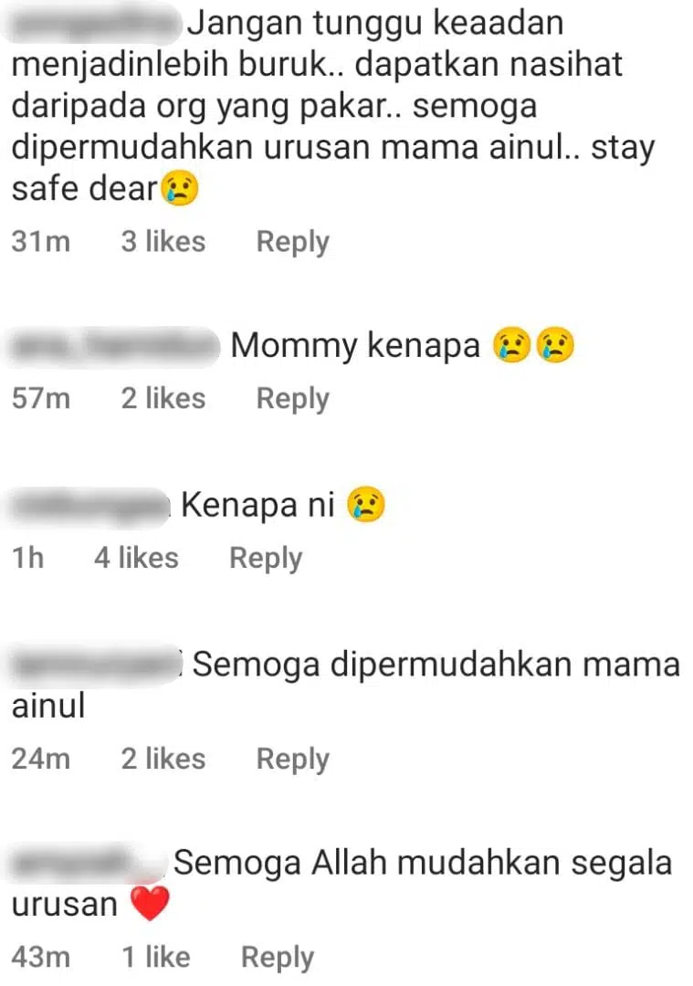 ‘Up’ Status Apa Nak Buat Jika Dikasari Suami, Ramai Risaukan Ibu Ainul Mardhiah