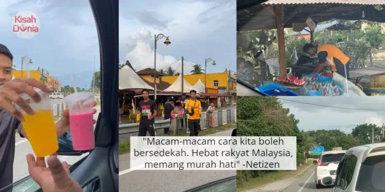 Sesak Dari Kelantan Ke Terengganu, Pemandu Terharu Ada Hulur Air & Tembikai