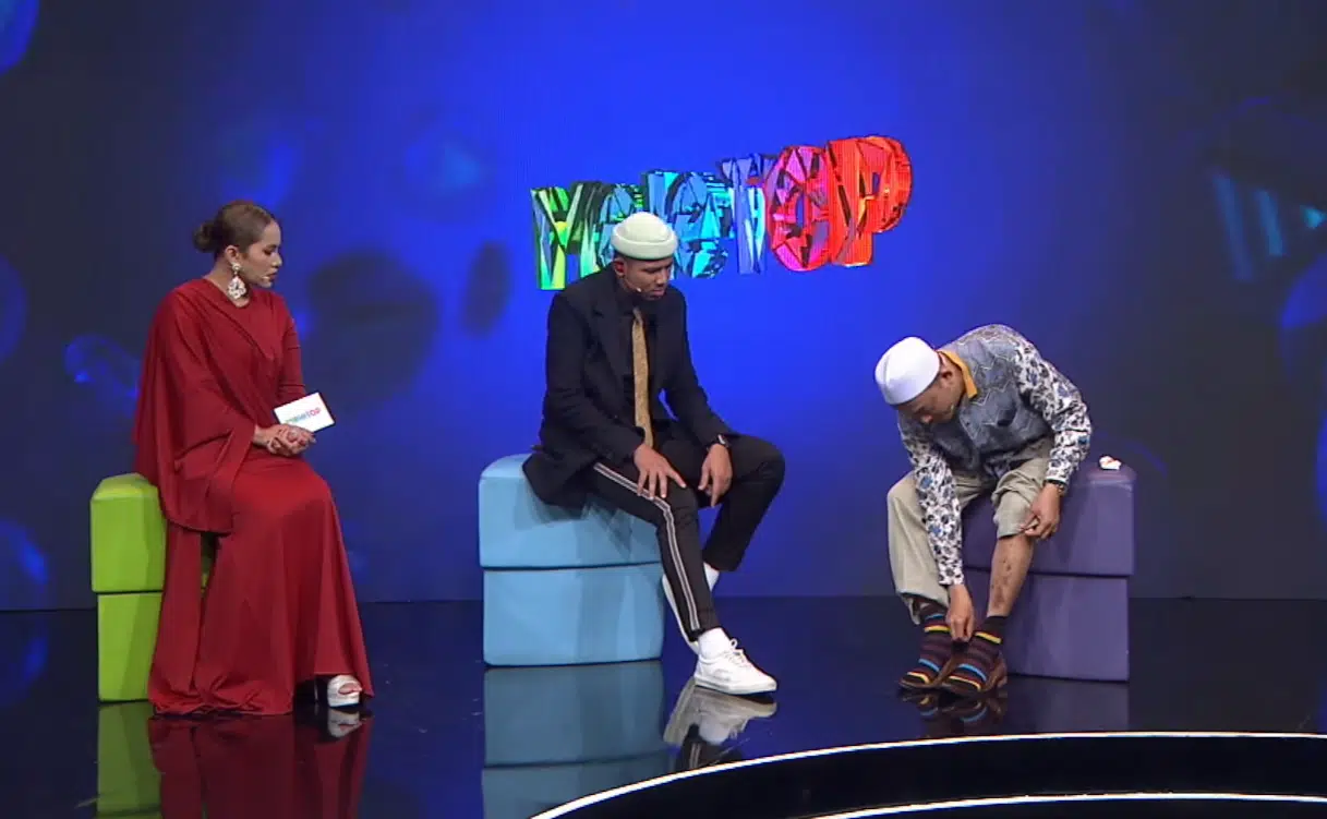 Ustaz Kazim Buang Makeup Di Live TV, Kak Lina & Nabil Sayu Lepas Seluar Diselak