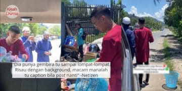 Kene Heret Dengan Abang-Abang, Gadis Menangis Gayat Tengok Cermin Pandang Bawah