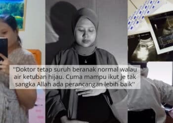 Air Ketuban Hijau Lepas Minum Ubat Bukaan Rahim, Ibu Reda Bayi 1 Hari ‘Pergi’