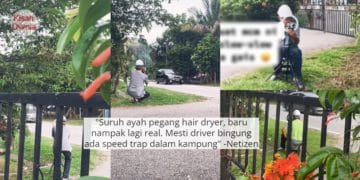 Kene Heret Dengan Abang-Abang, Gadis Menangis Gayat Tengok Cermin Pandang Bawah