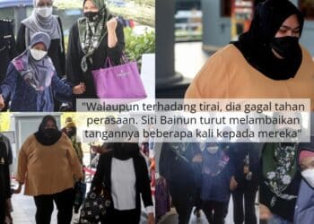 Bella Hadir Ke Mahkamah, Siti Bainun Menangis Teresak Dalam Kandang Tertuduh 3