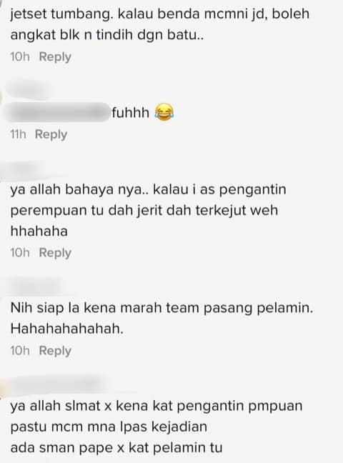 Pelamin Anganku Musnah Waktu Ijab Kabul, Tangan Tok Kadi Sempat Buat Mini Love?