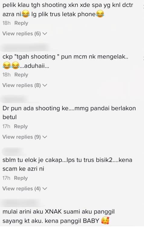Cepat Tutup Call Tengah Interview TV, Ramai Curiga Jika GF Azri Cuma Scammer? 3