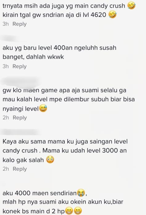 Tak Tahu Musuh Dalam Diam, Suami Terkejut Bini Dah Naik Level 2000 Candy Crush 6