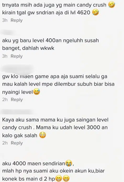 Tak Tahu Musuh Dalam Diam, Suami Terkejut Bini Dah Naik Level 2000 Candy Crush