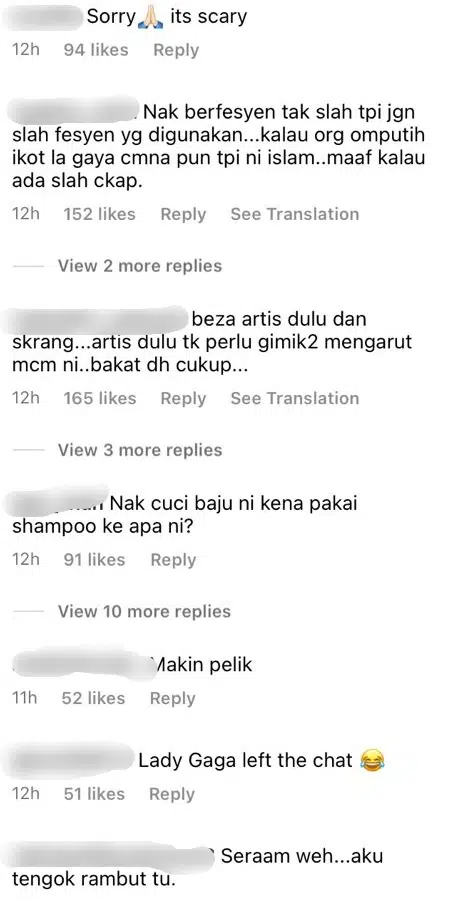 Aina Abdul Tampil Gayakan Baju Konsep Rambut Panjang, Ramai Seram Nak Pandang