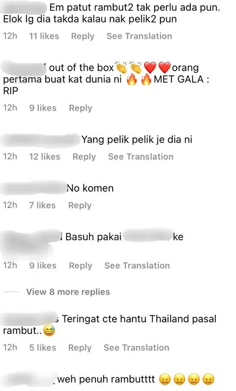 Aina Abdul Tampil Gayakan Baju Konsep Rambut Panjang, Ramai Seram Nak Pandang